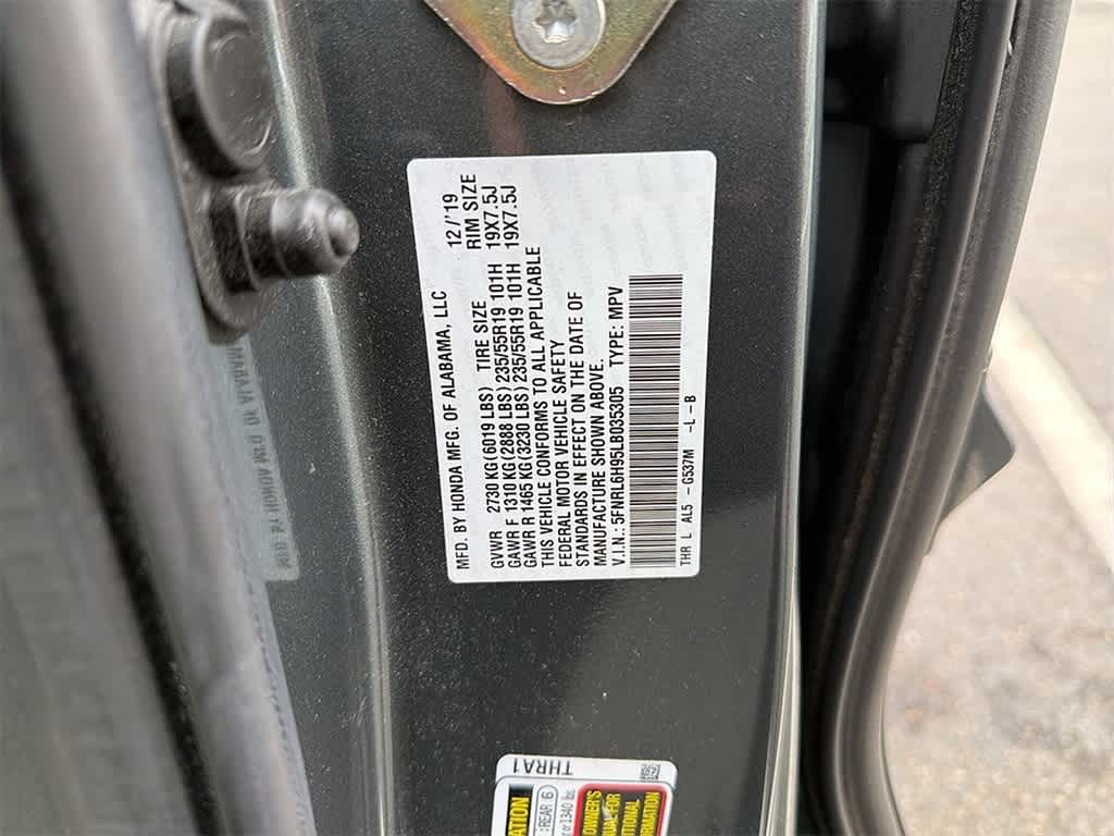 2020 Honda Odyssey Elite