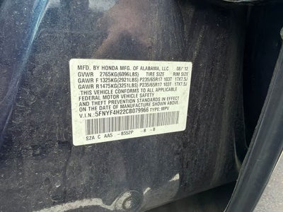 2012 Honda Pilot LX