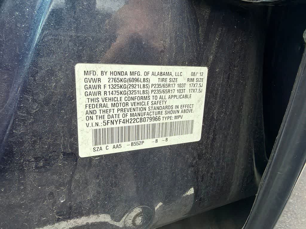 2012 Honda Pilot LX