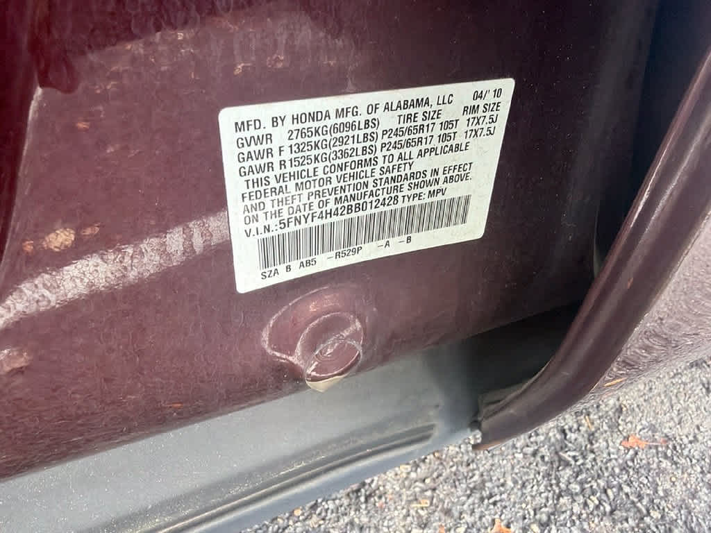 2011 Honda Pilot EX