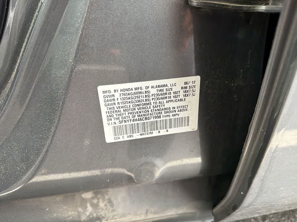 2012 Honda Pilot EX