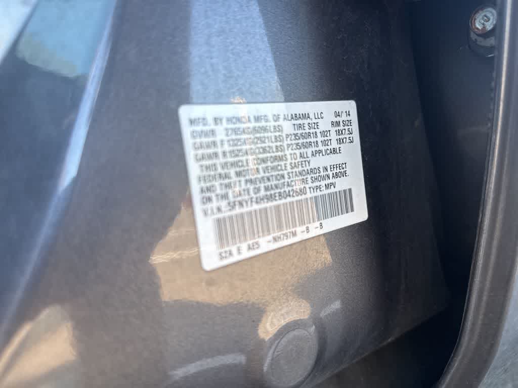 2014 Honda Pilot Touring