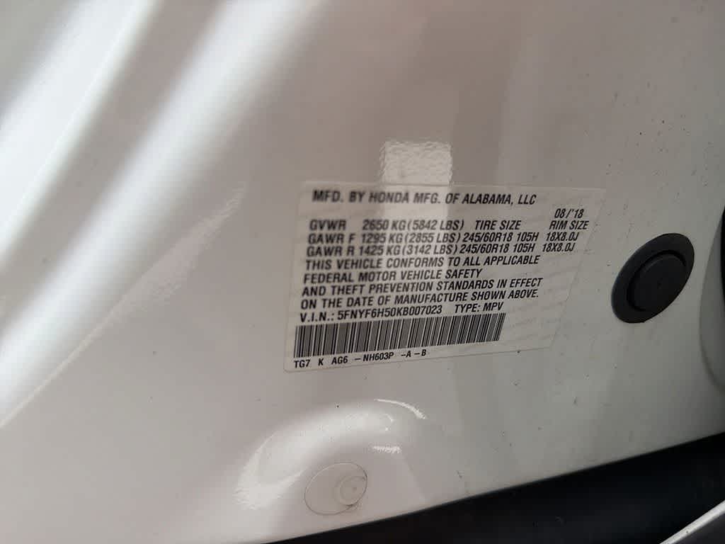 2019 Honda Pilot EX-L