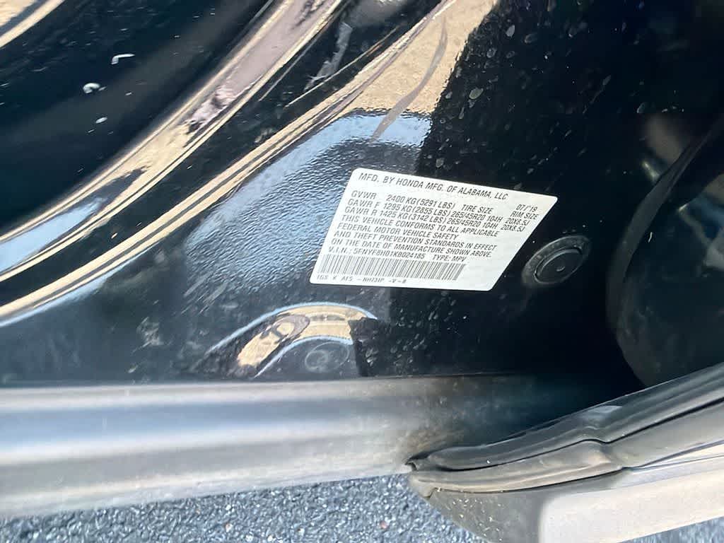 2019 Honda Passport Elite