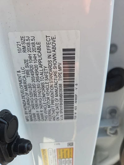 2021 Honda Passport Elite