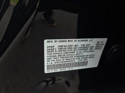 2019 Honda Passport Base