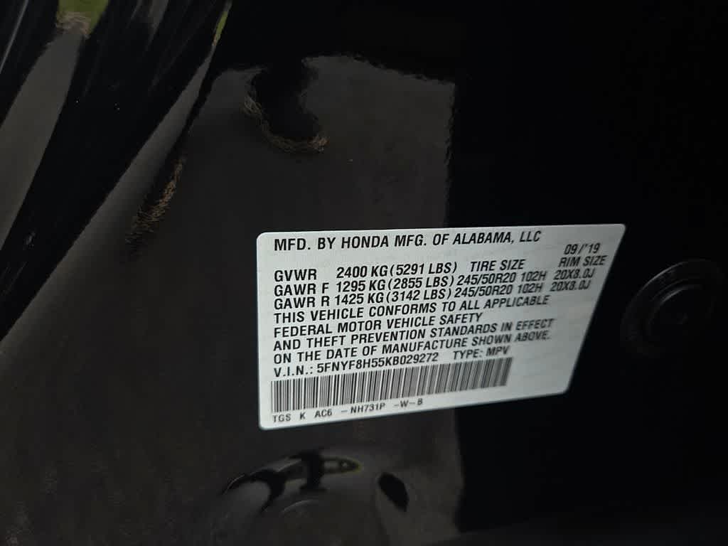 2019 Honda Passport Base