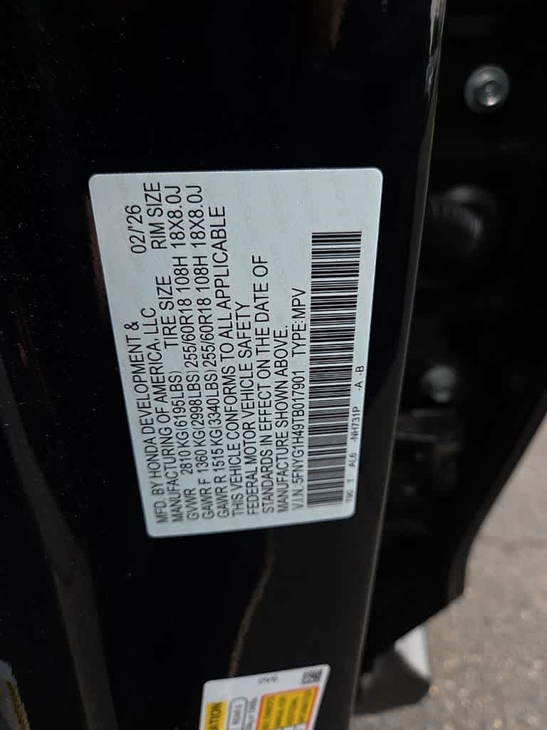2026 Honda Pilot EX-L