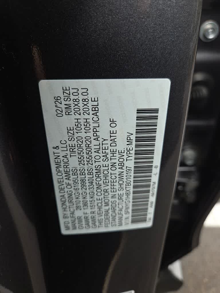 2026 Honda Pilot Elite