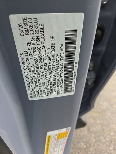 2026 Honda Pilot Black Edition