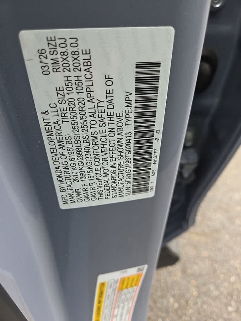 2026 Honda Pilot Black Edition