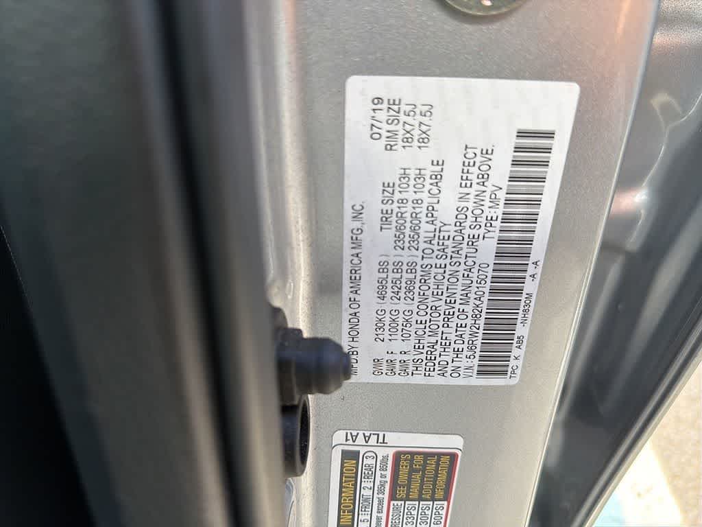 2019 Honda CR-V EX-L