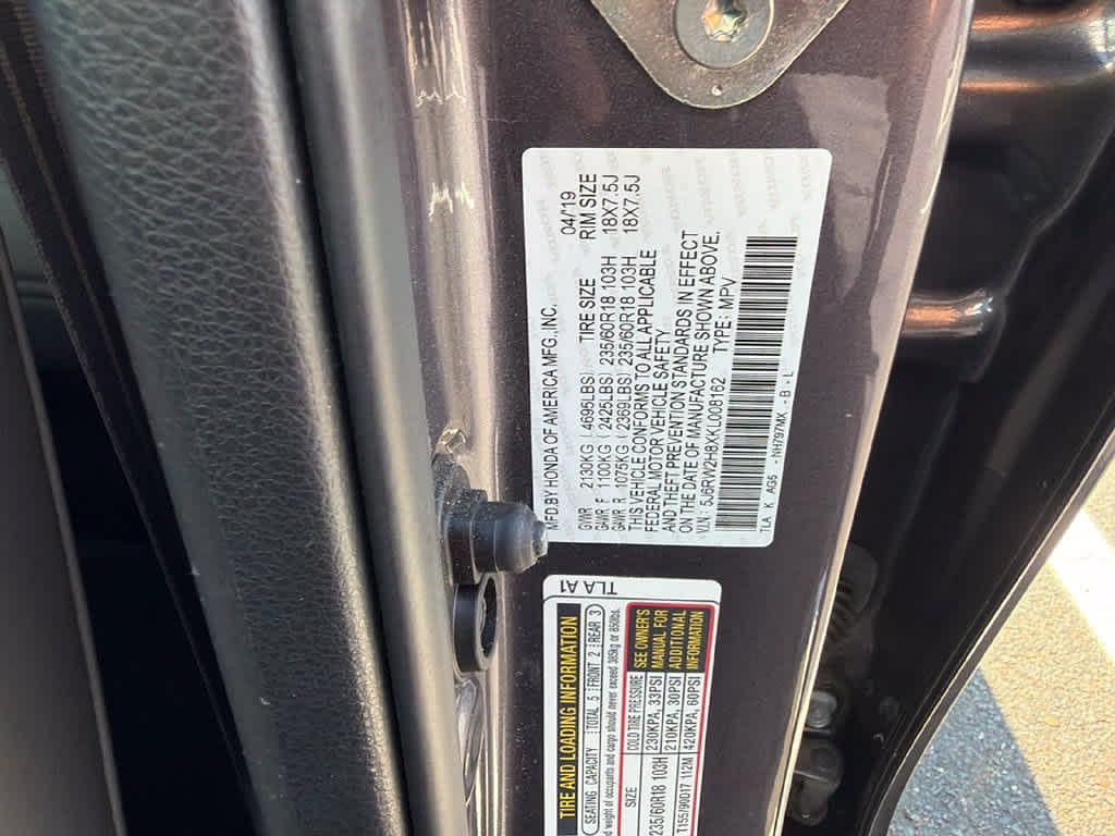 2019 Honda CR-V EX-L