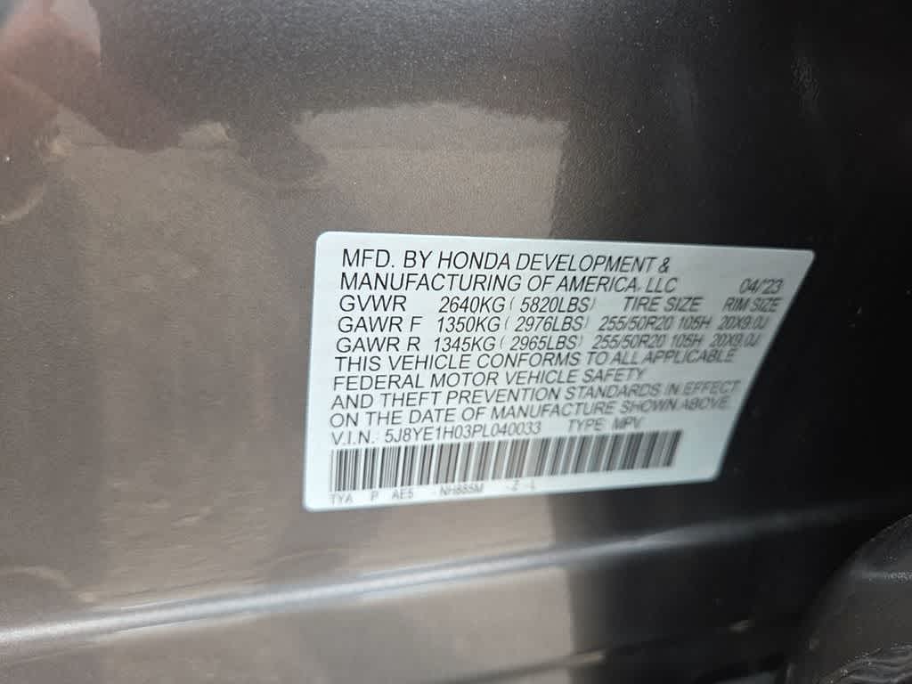 2023 Acura MDX w/A-Spec Package