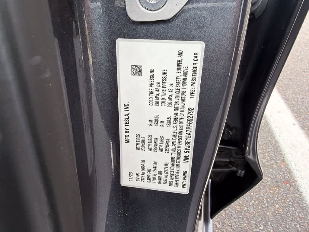 2023 Tesla Model 3 Base