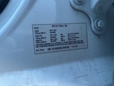 2020 Tesla Model Y Long Range