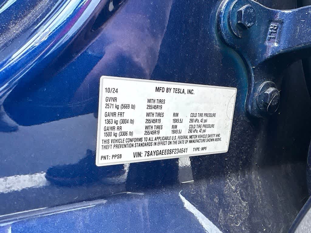 2025 Tesla Model Y Long Range