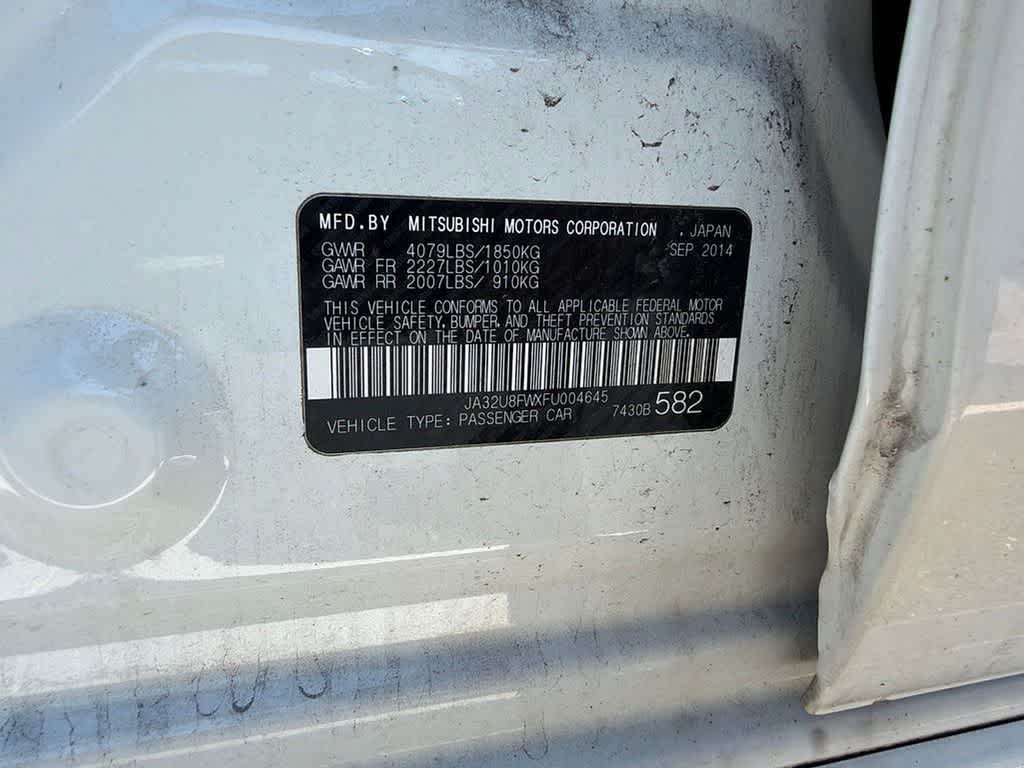 2015 Mitsubishi Lancer Base