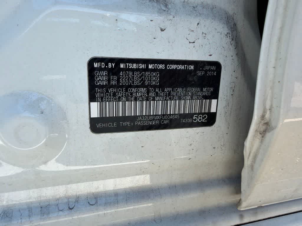 2015 Mitsubishi Lancer Base