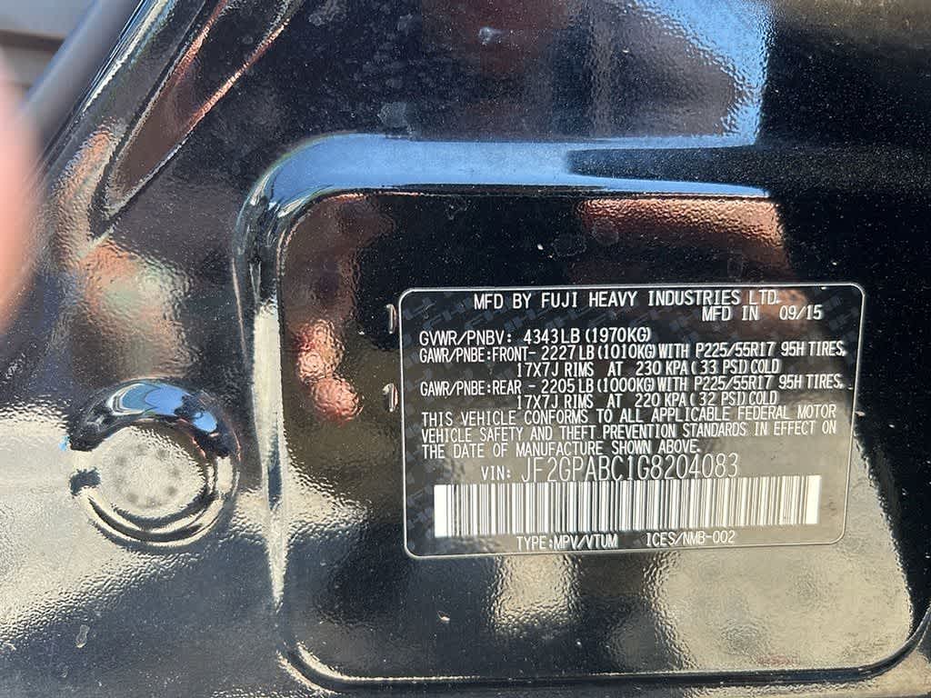 2016 Subaru Crosstrek Premium