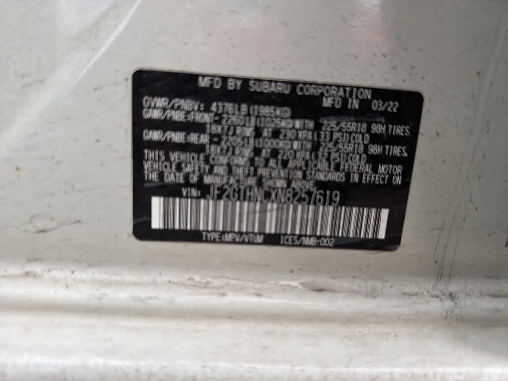 2022 Subaru Crosstrek Limited