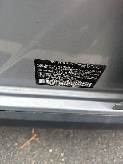2022 Subaru Crosstrek Sport