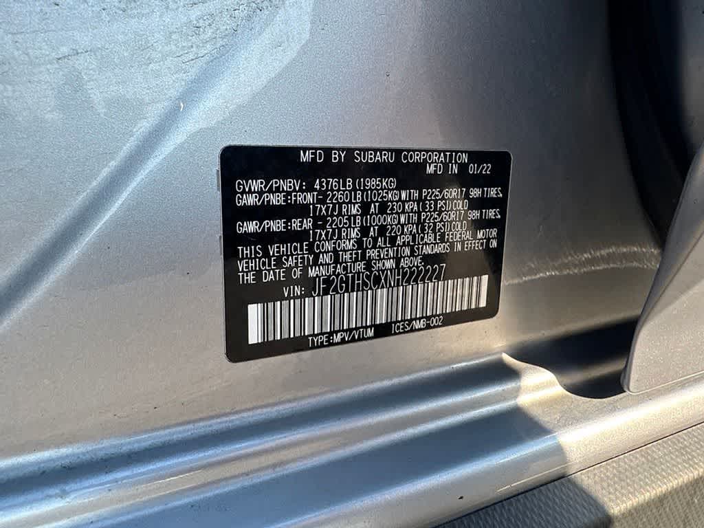 2022 Subaru Crosstrek Sport
