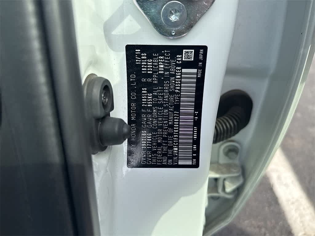 2019 Honda Civic Touring