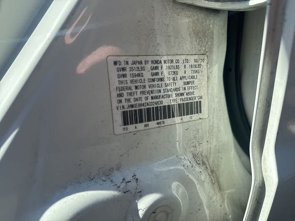 2010 Honda Fit Sport