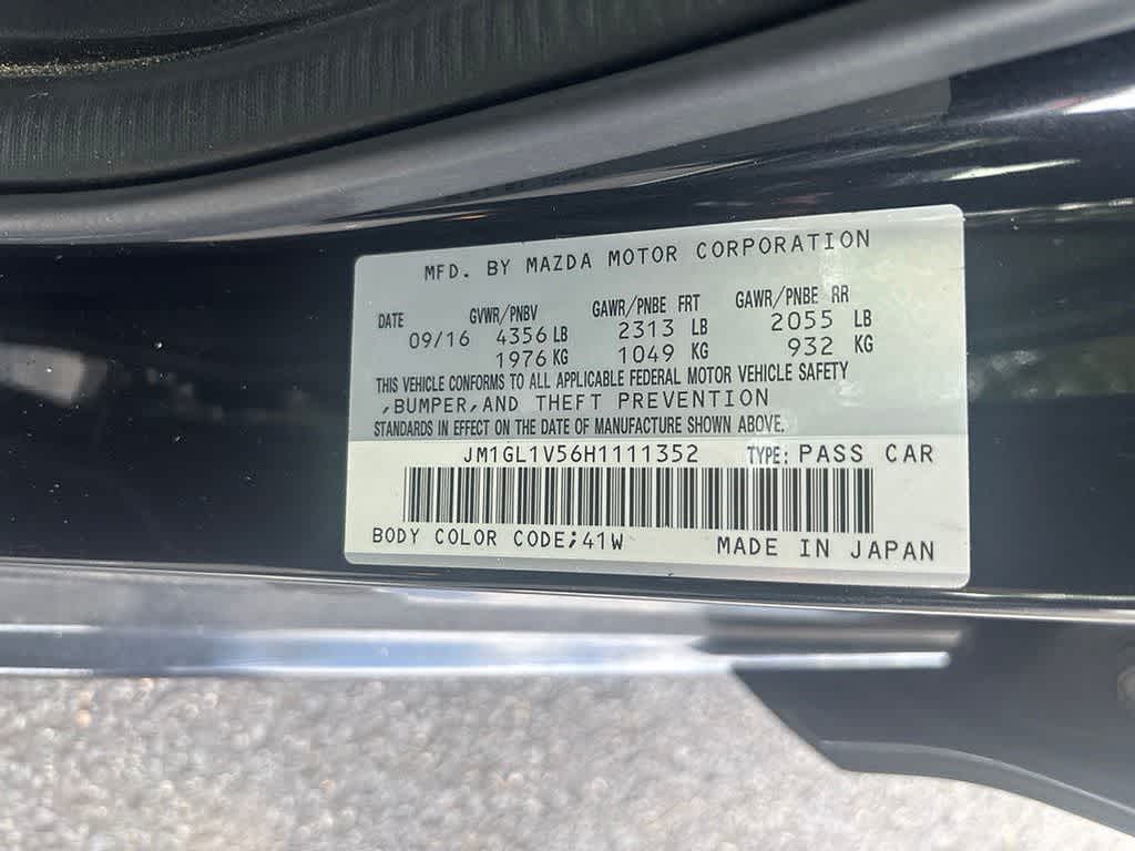 2017 Mazda MAZDA6 Touring