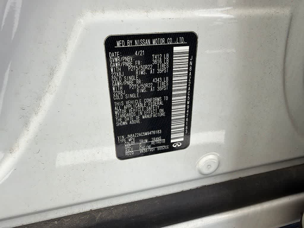 2021 INFINITI QX80 Base