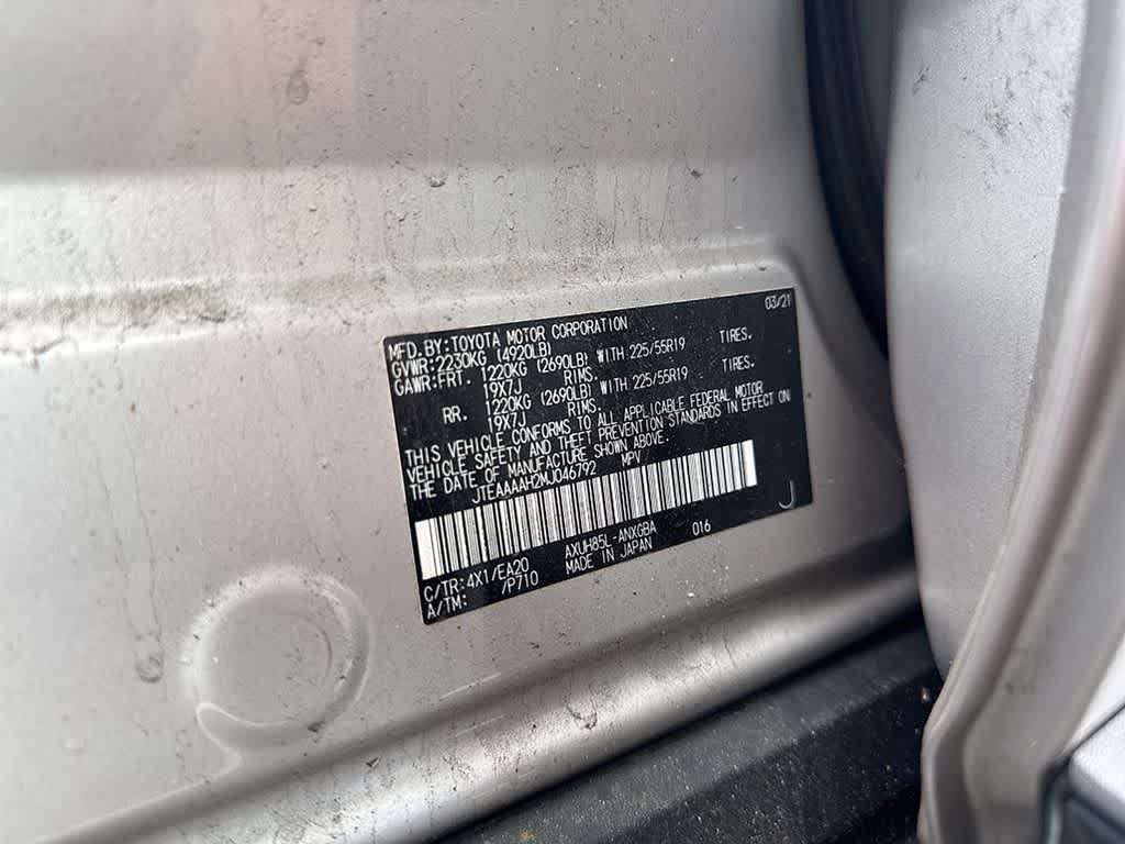 2021 Toyota Venza XLE