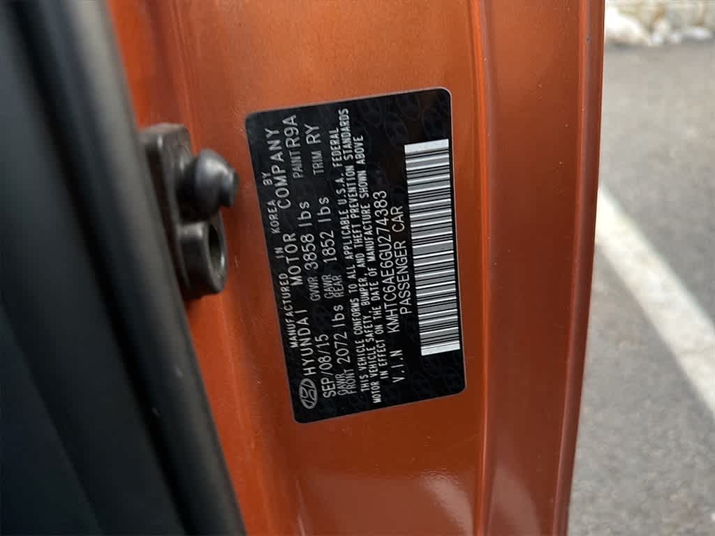 2016 Hyundai Veloster Turbo