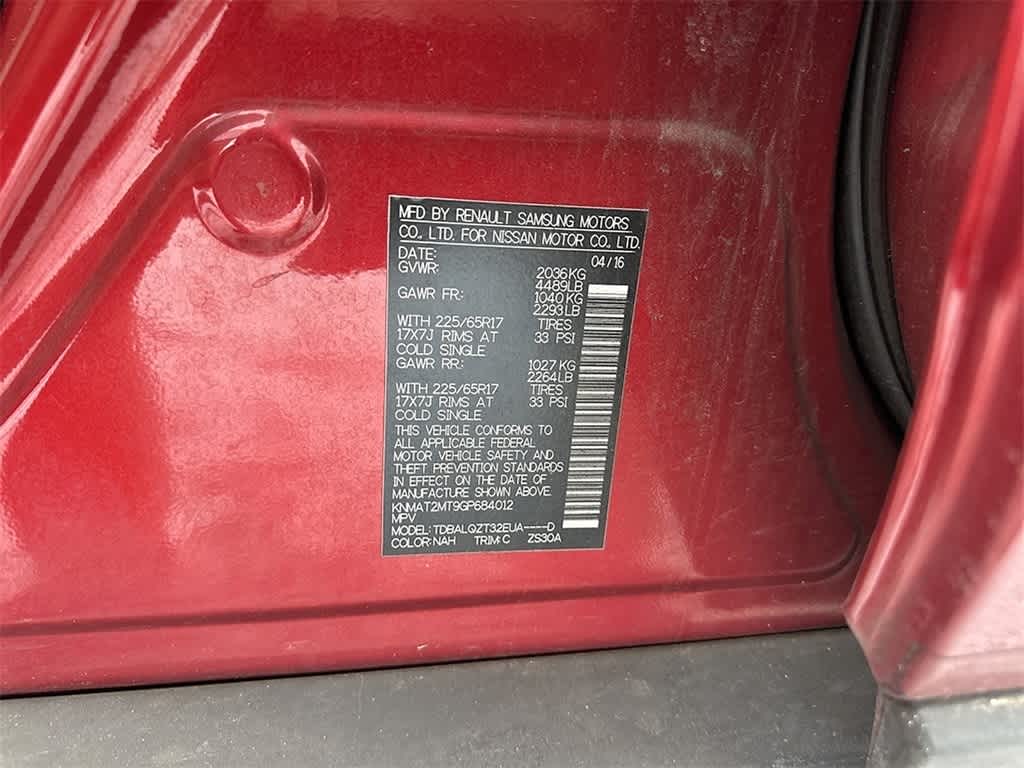 2016 Nissan Rogue SV