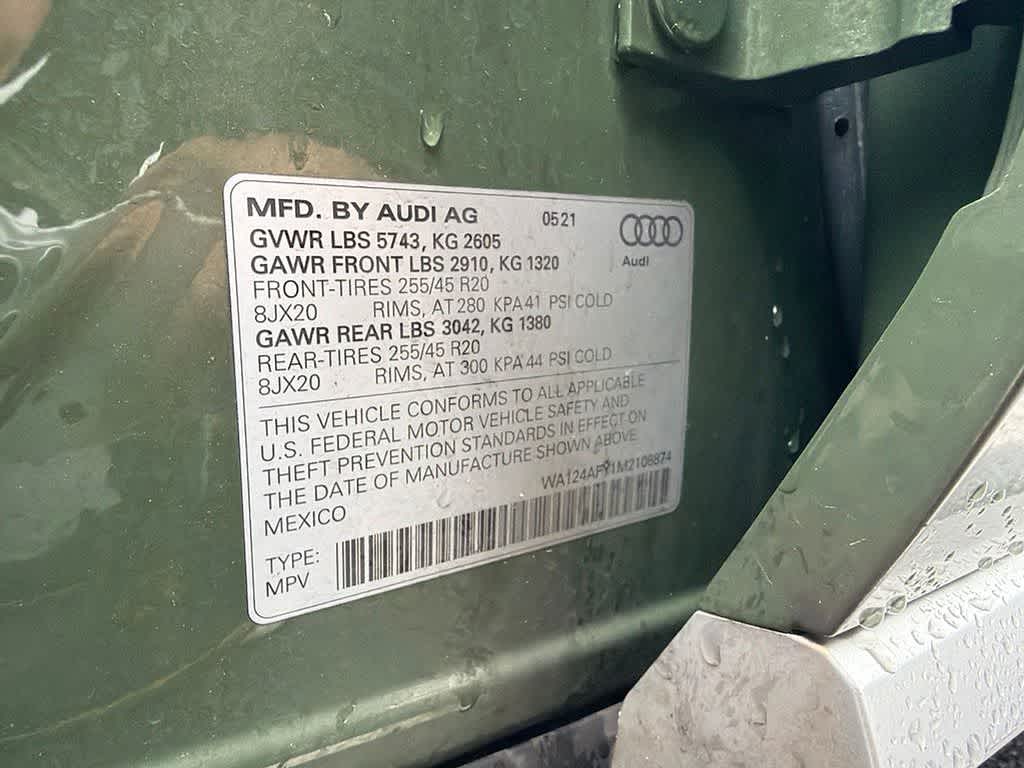 2021 Audi SQ5 Sportback Premium Plus