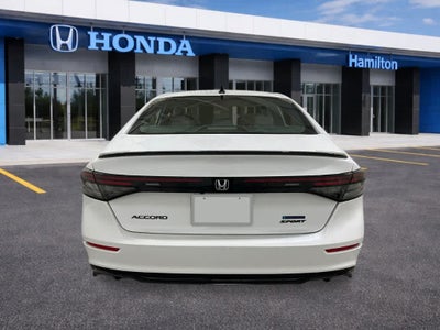 2026 Honda Accord Hybrid Sport-L