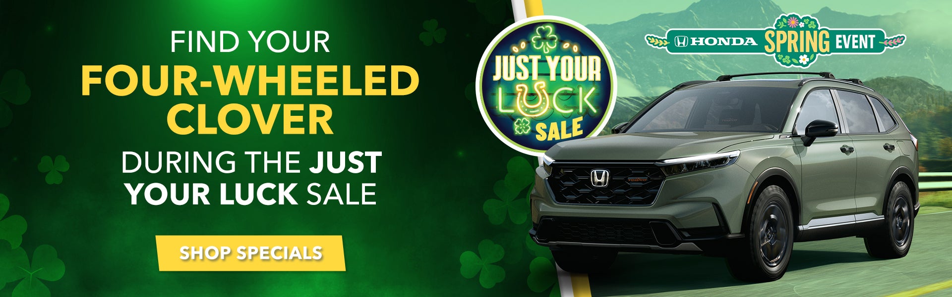 Just Your Luck Sale