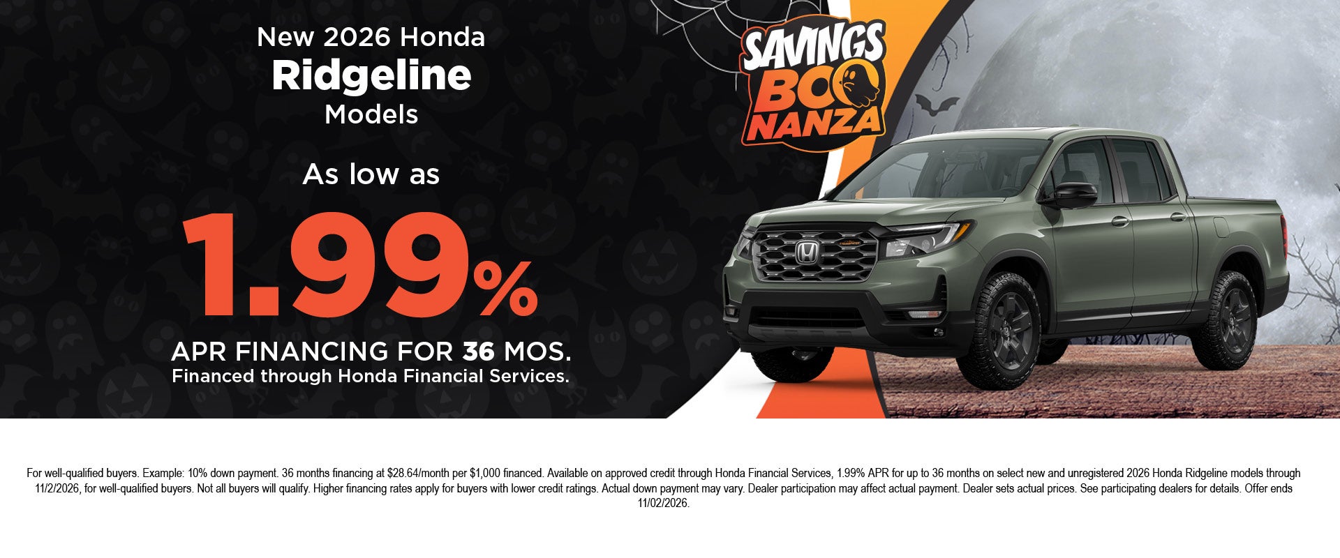 New 2026 Honda Ridgeline Models