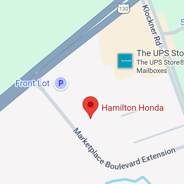 Hamilton Honda Map
