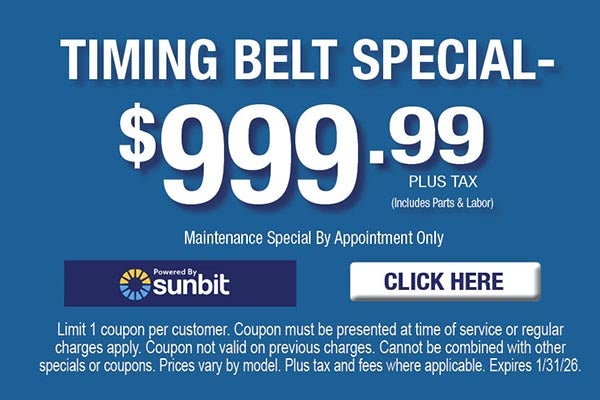 Timing Belt Special
