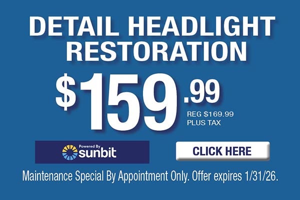 Detail Headlight Restoration