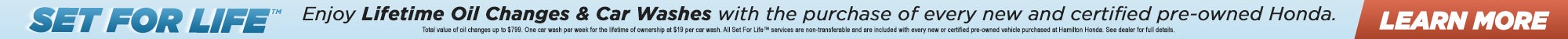 Lifetime Oil Changes & Car Washes