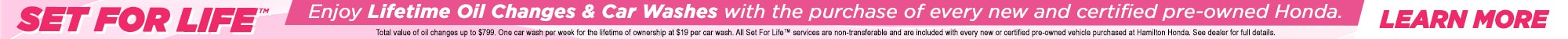 Lifetime Oil Changes & Car Washes