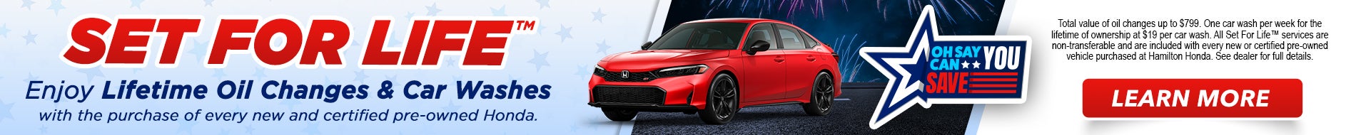Lifetime Oil Changes & Car Washes