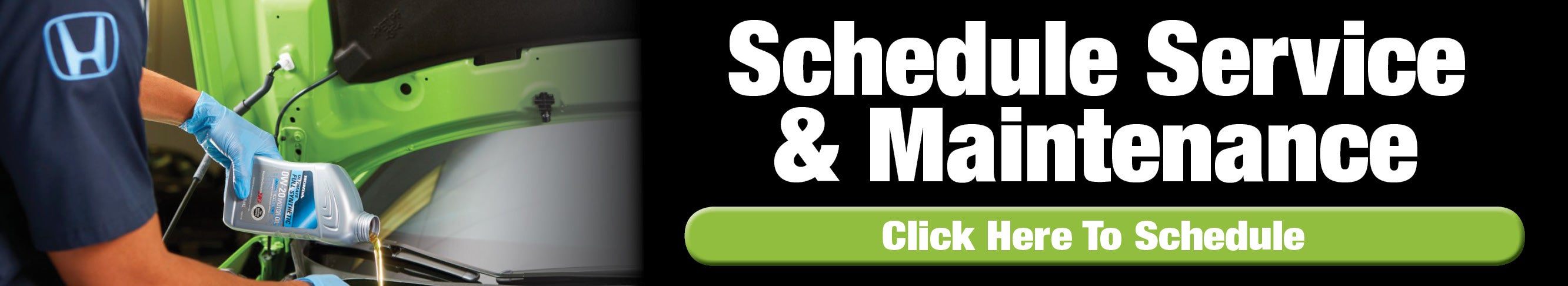 Schedule Service & Maintenance